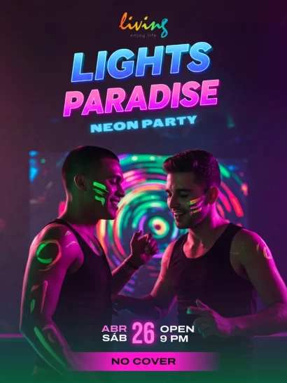 Lights Paradise - sábado 26 de abril