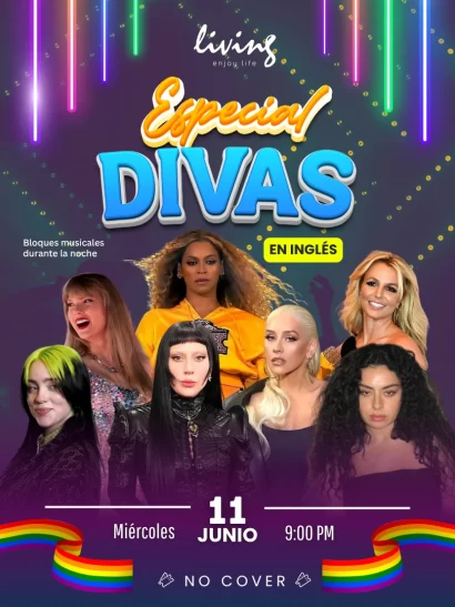 Especial Divas en Inglés - miércoles 11 de junio 2025