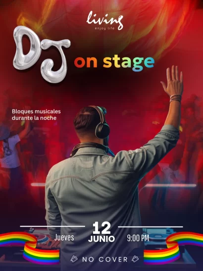 DJ on Stage - jueves 12 de junio 2025
