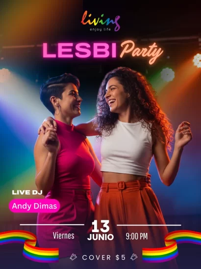 Lesbi Party - Andy Dimas on stage - viernes 13 de junio 2025