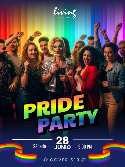 PRIDE Party - sábado 28 de junio 2025