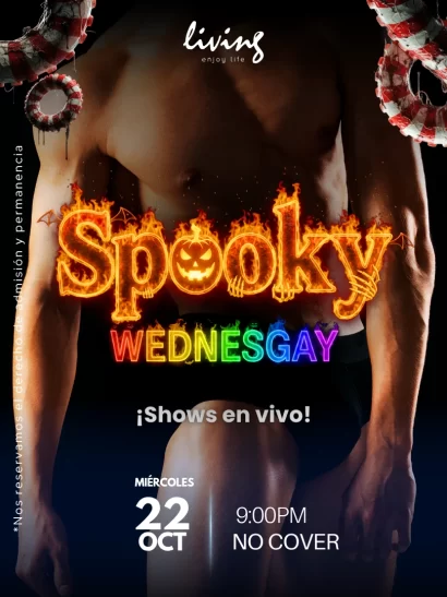 Spooky Wednesgay - Miércoles 22 de octubre 2025