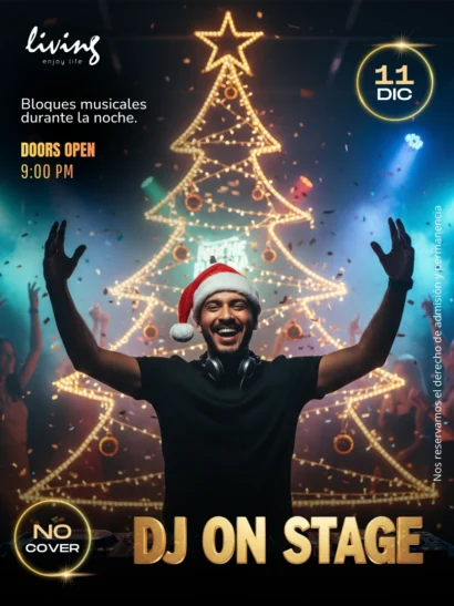 DJ on Stage - jueves 11 de diciembre 2025