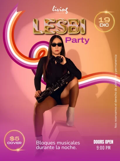 Lesbi Party - viernes 19 de diciembre 2025