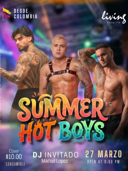 Summer Hot Boys - viernes 27 de marzo 2026