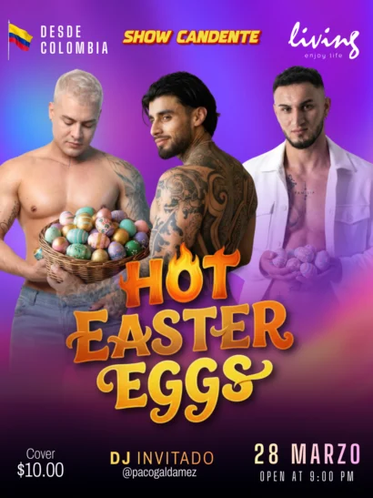 Hot Easter Eggs - sábado 28 de marzo 2026